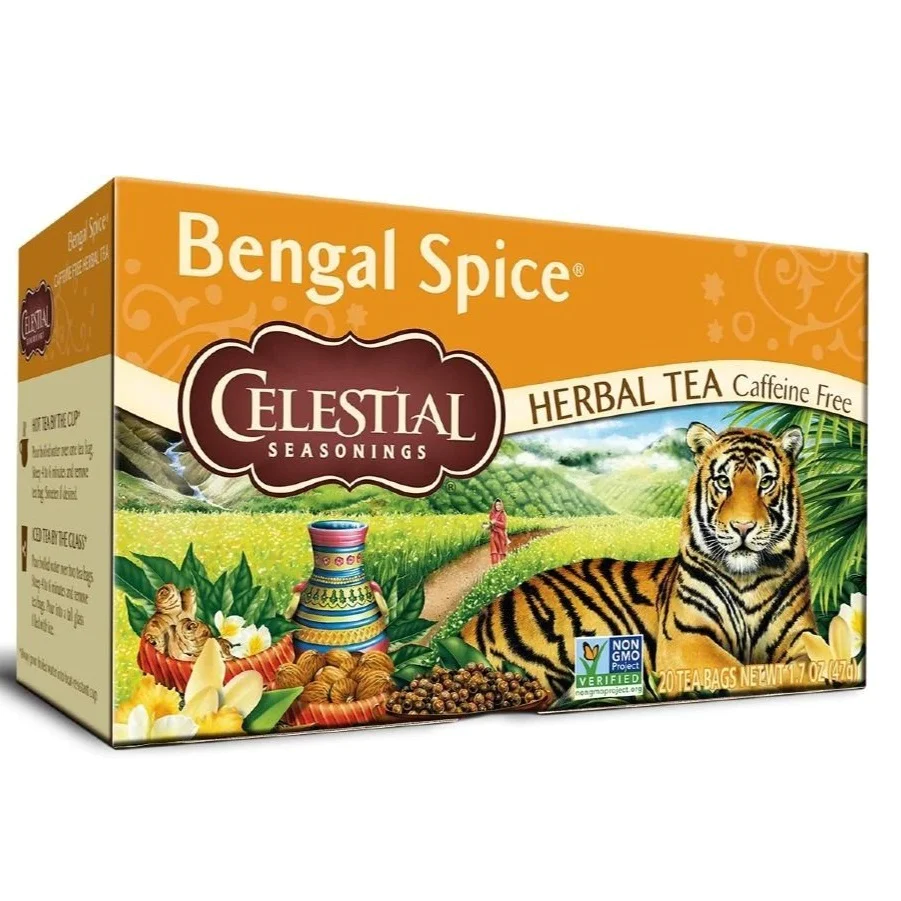 Celestial Seasonings Bengal Spice Tea 20 Bags x 6