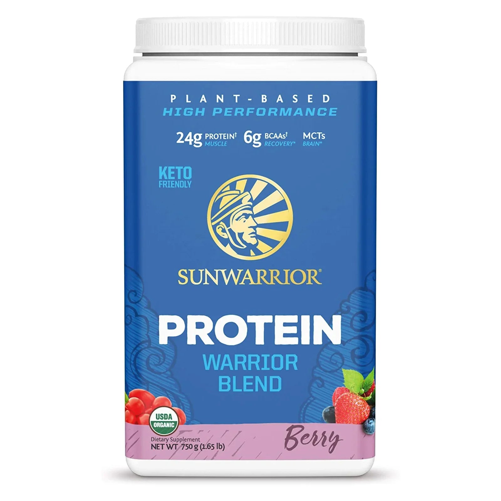 Sunwarrior Protein Blend Berry 750g